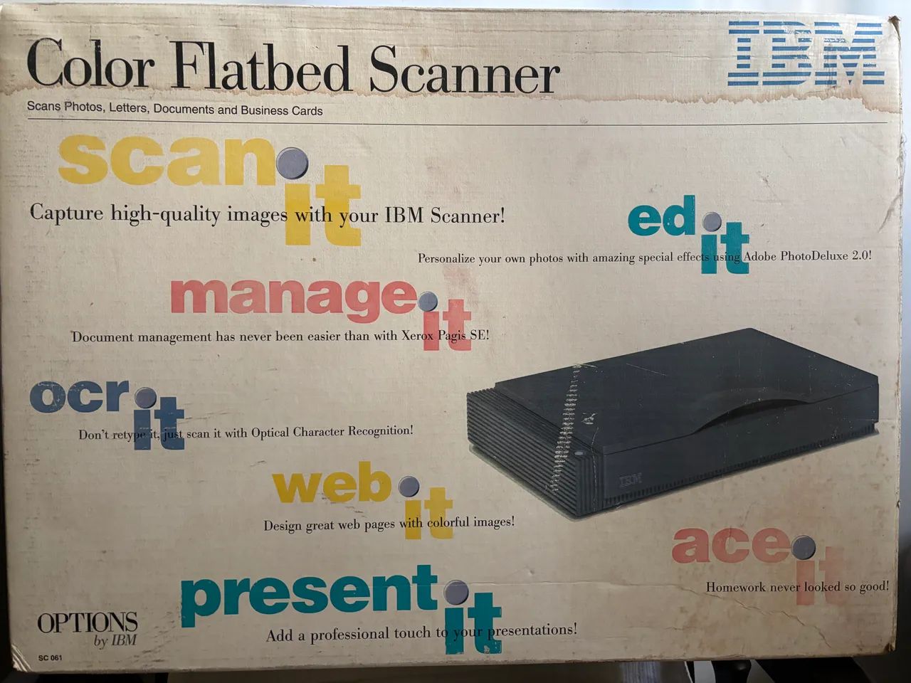Scanner IBM Color Flatbed