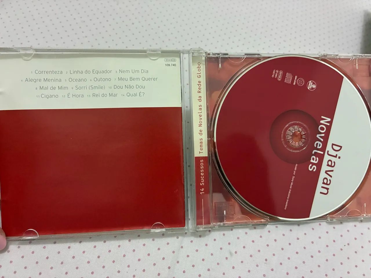 cd djavan novelas clássico + brinde - Foto 2