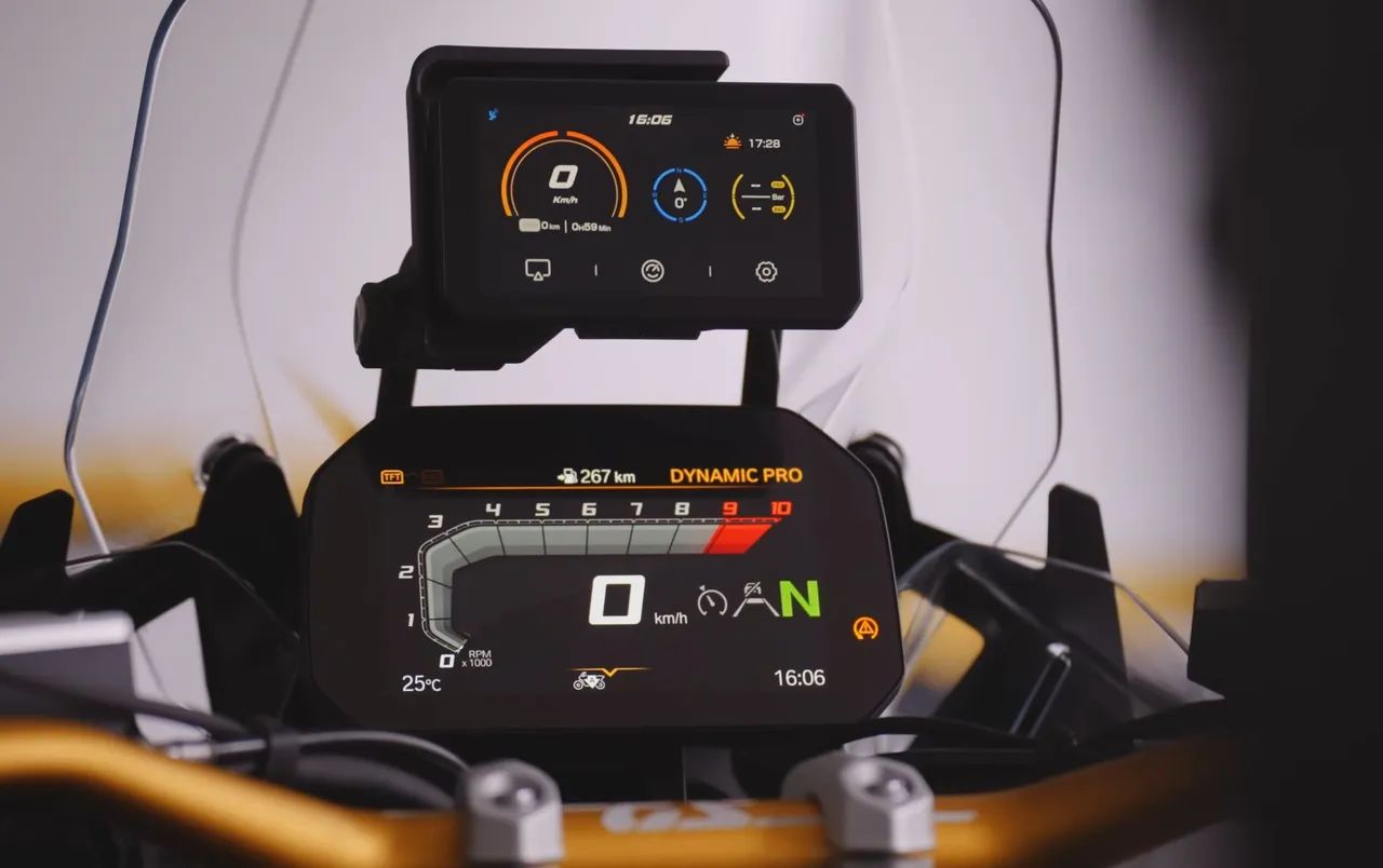 Multimídia Chigee AIO-5 - BMW R1300GS