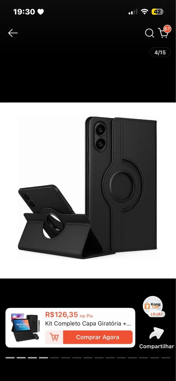 Capa para tablet Xiaomi redmi Pad pro 12.1