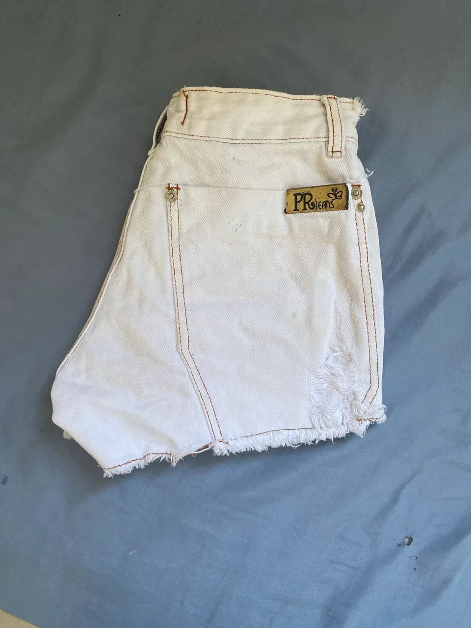 Short saia jeans 36 - Foto 2