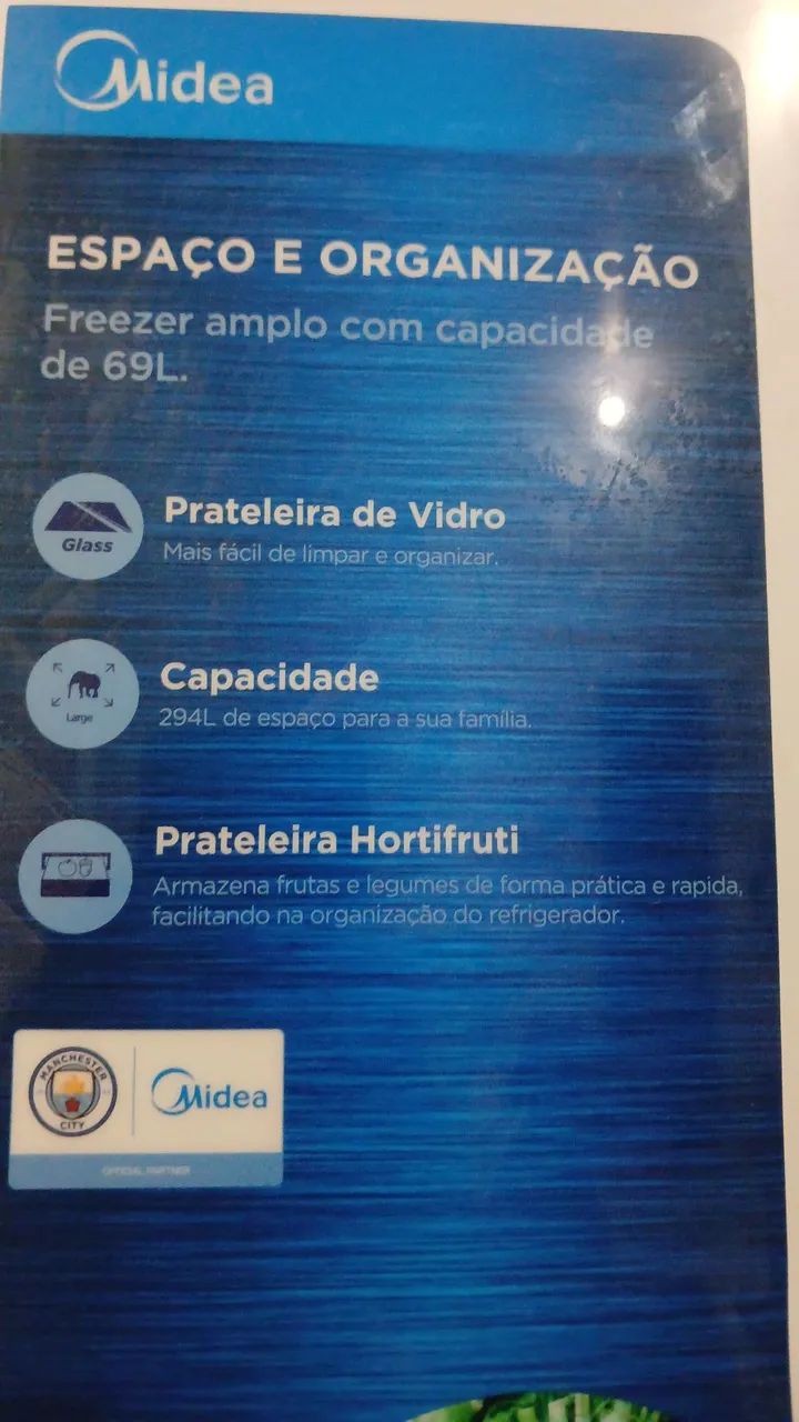 Geladeira zerada sem marcas de uso  - Foto 2