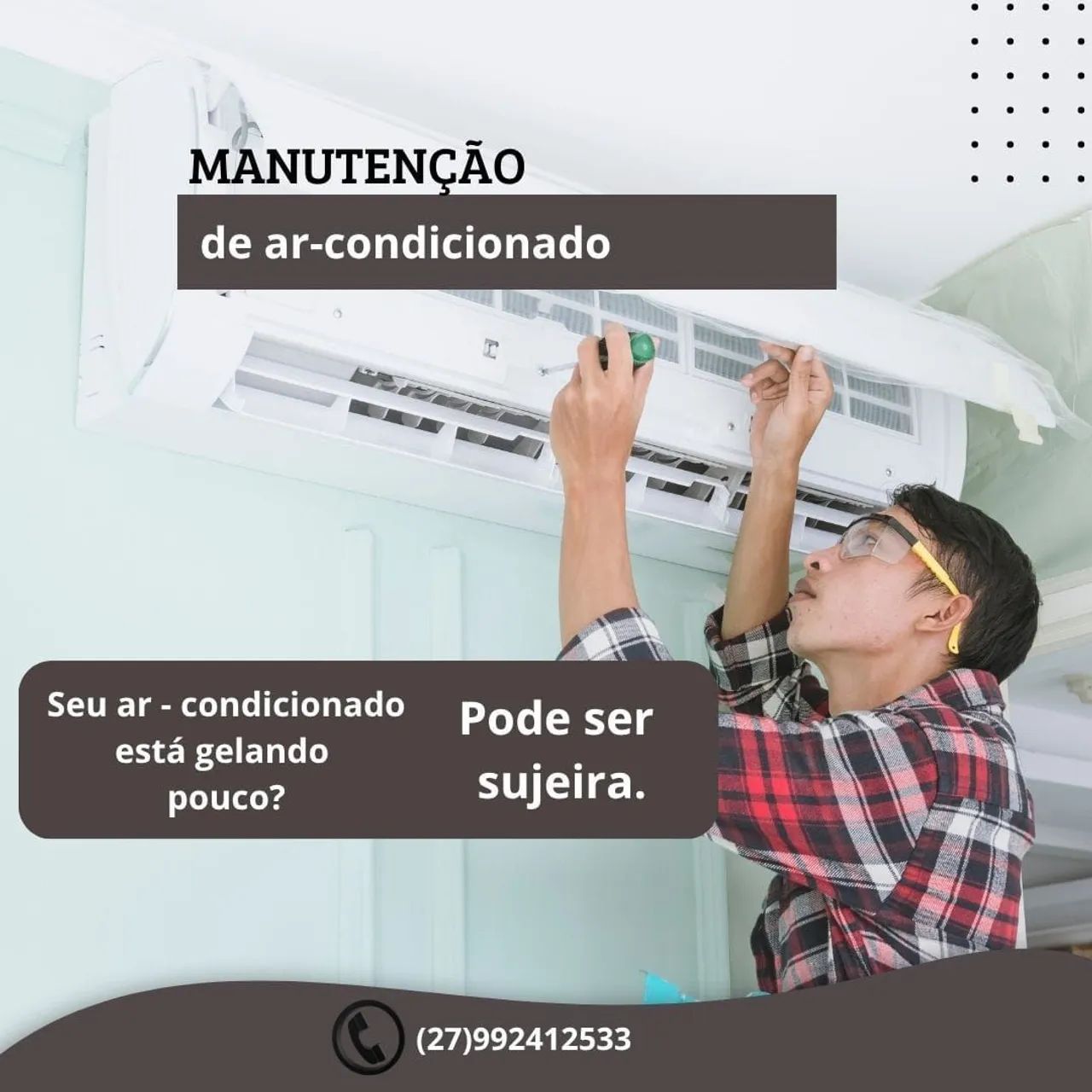 Manutenção em ar-condicionado 