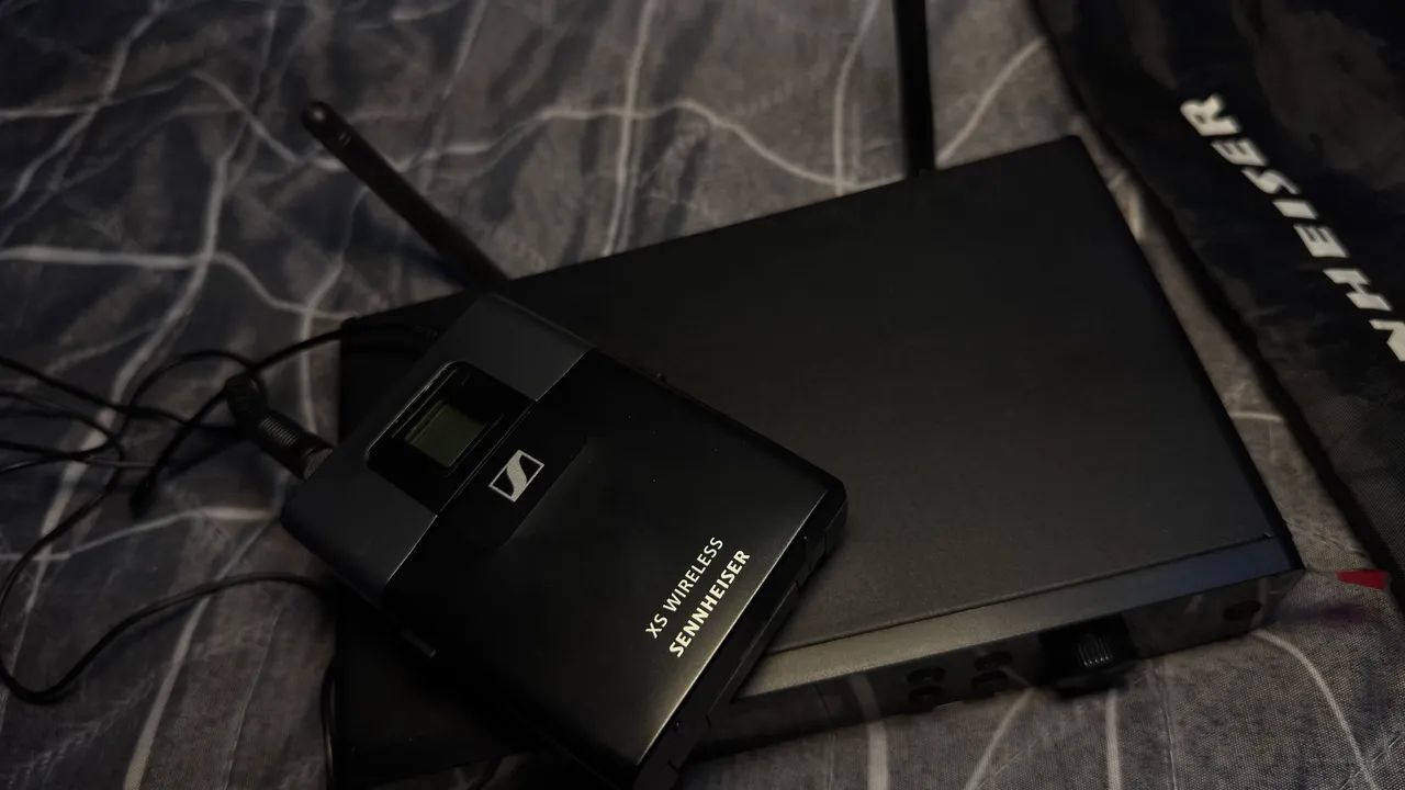 Microfone Sennheiser (COMPLETO)