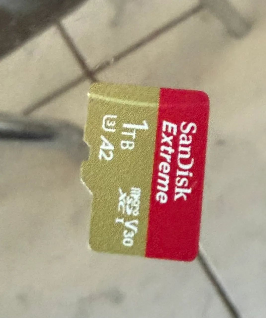 Cartão de memória SanDisk Extreme - microSD com adaptador, 1 TB 1TB * - Foto 3