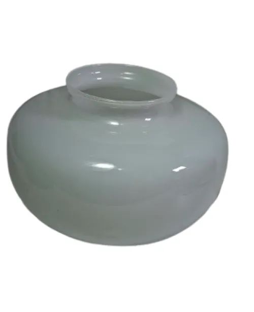 Cúpula Globo Antigo Plafon - Opalina 20 X 14cm / Usado - Foto 4