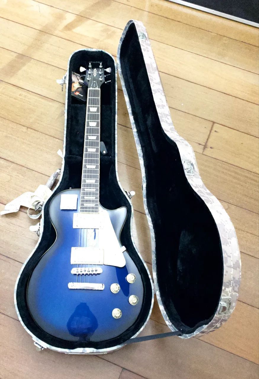 Guitarra Strinberg Les Paul LPS230 BL AZUL - Foto 6