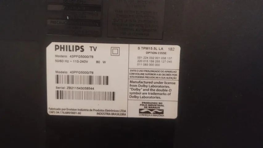 Televisão 43 polegadas Philips  - Foto 3