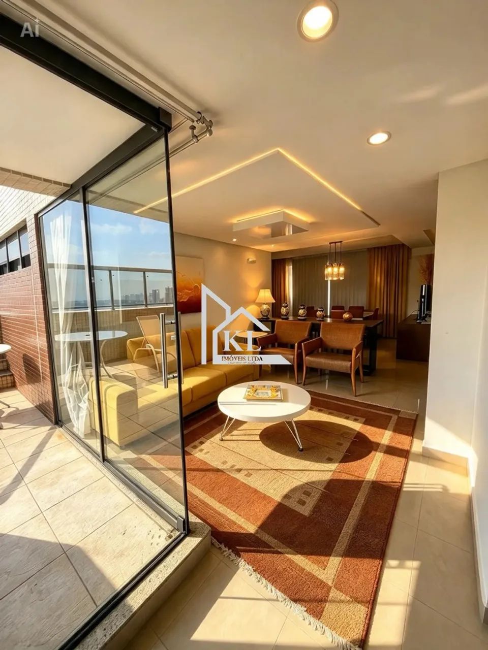 Cobertura Duplex de 200m² com 4 Quartos em Ponta Negra - Foto 2