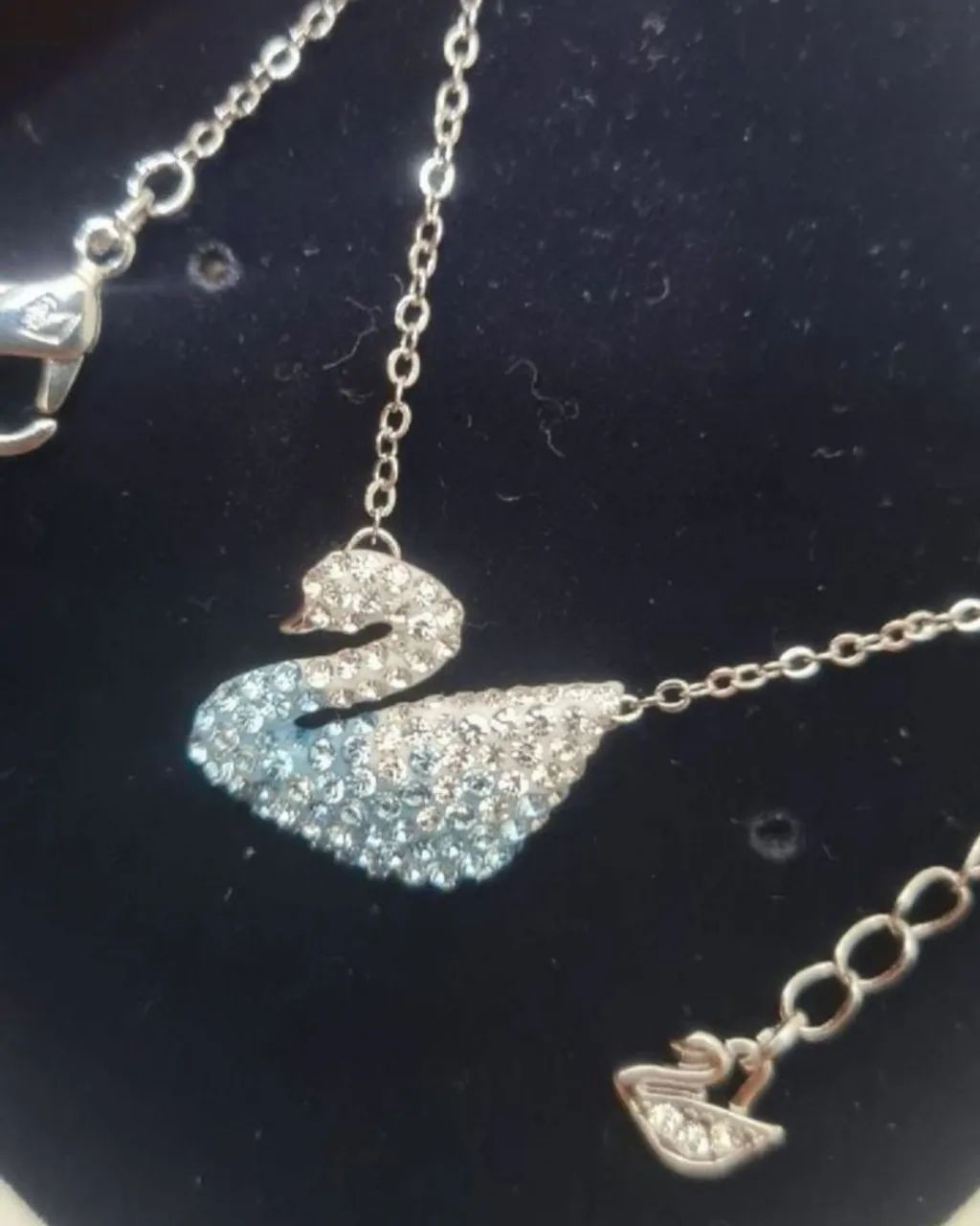 Colar cisne swarovski  - Foto 2