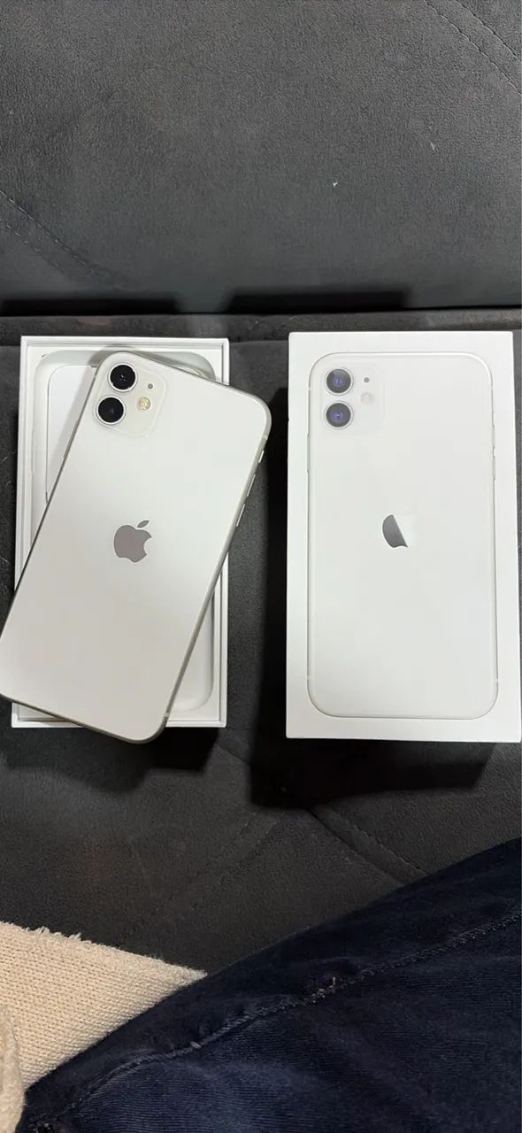 IPHONE 11 128GB BRANCO C/ CAIXA IMPECAVEL E ORIGINAL - Foto 3