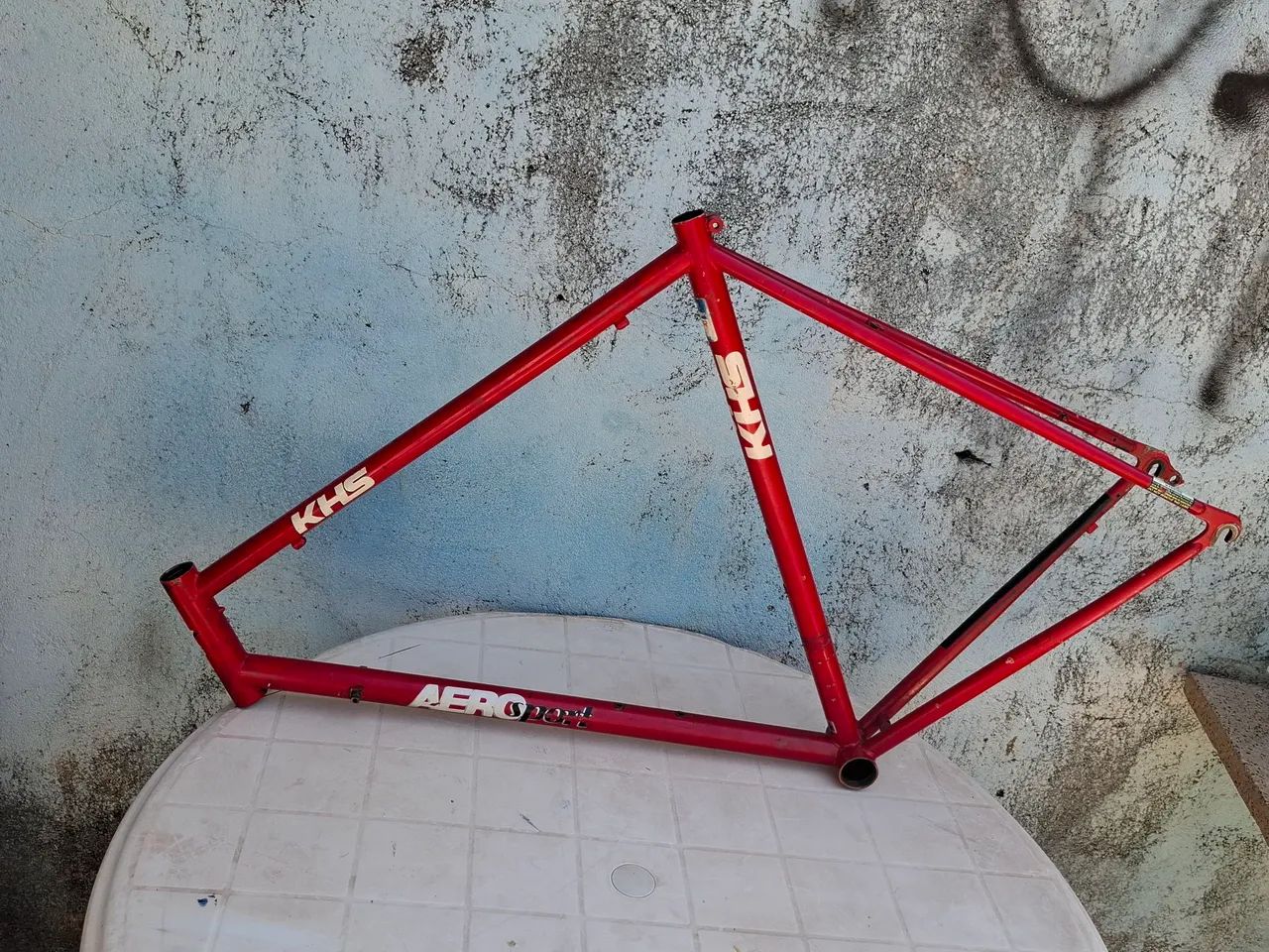 Quadro Speed KHS em Cromoly 57x56 sem garfo