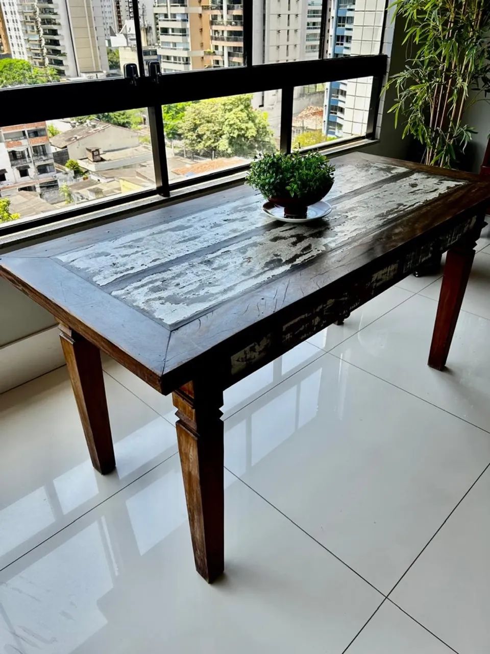 Mesa em madeira de demolição  - Foto 2