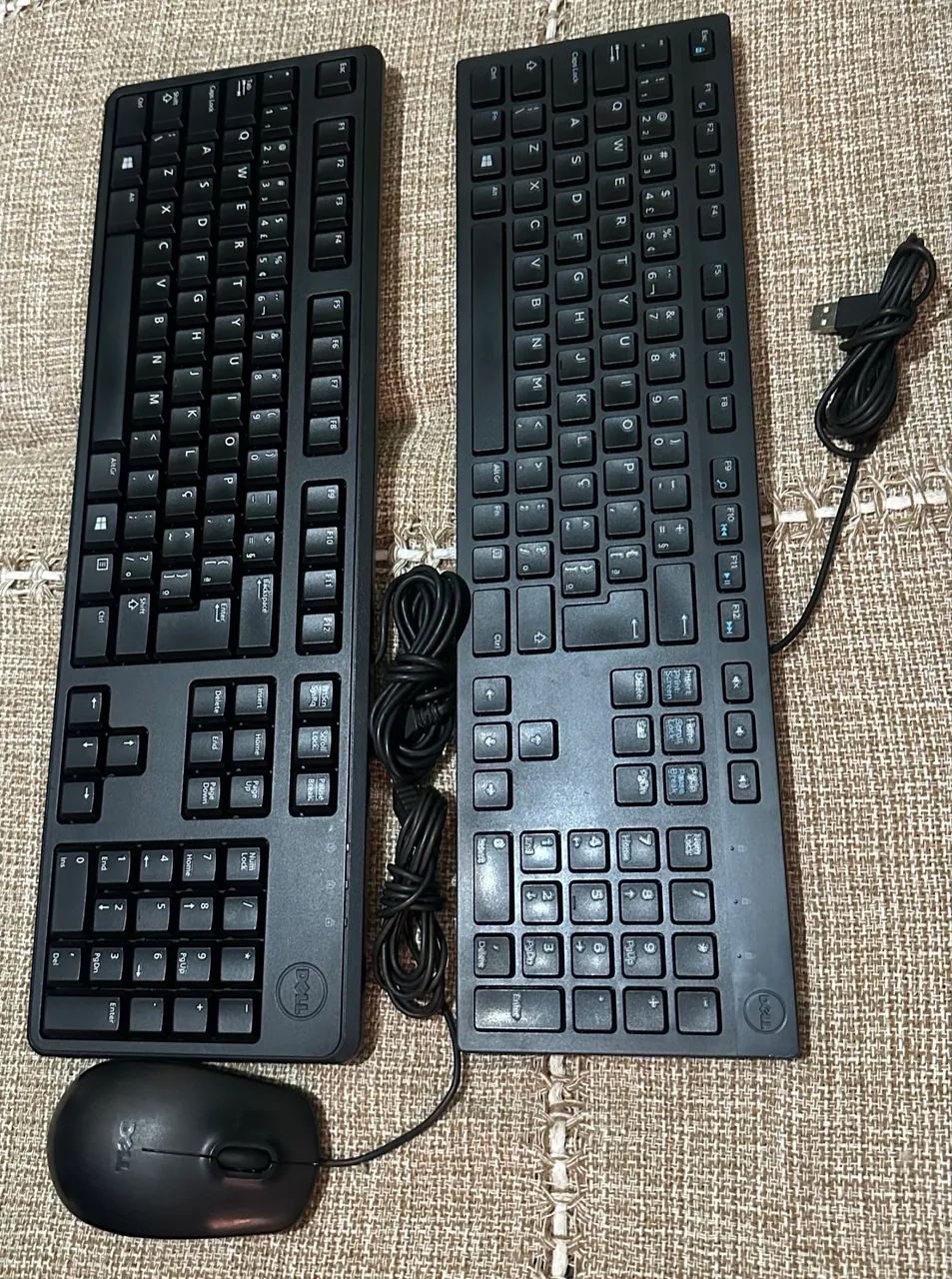 Kit teclado e mause Dell
