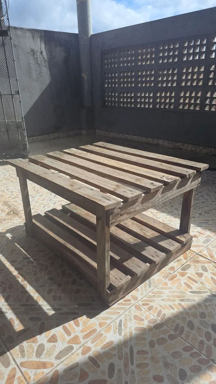 SOFÁ + CENTRO de palete - Foto 4