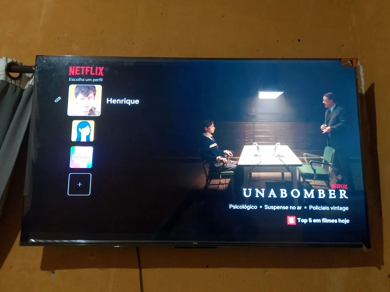 Vendo TV 50 Polegadas TCL 4k Google Comando de voz