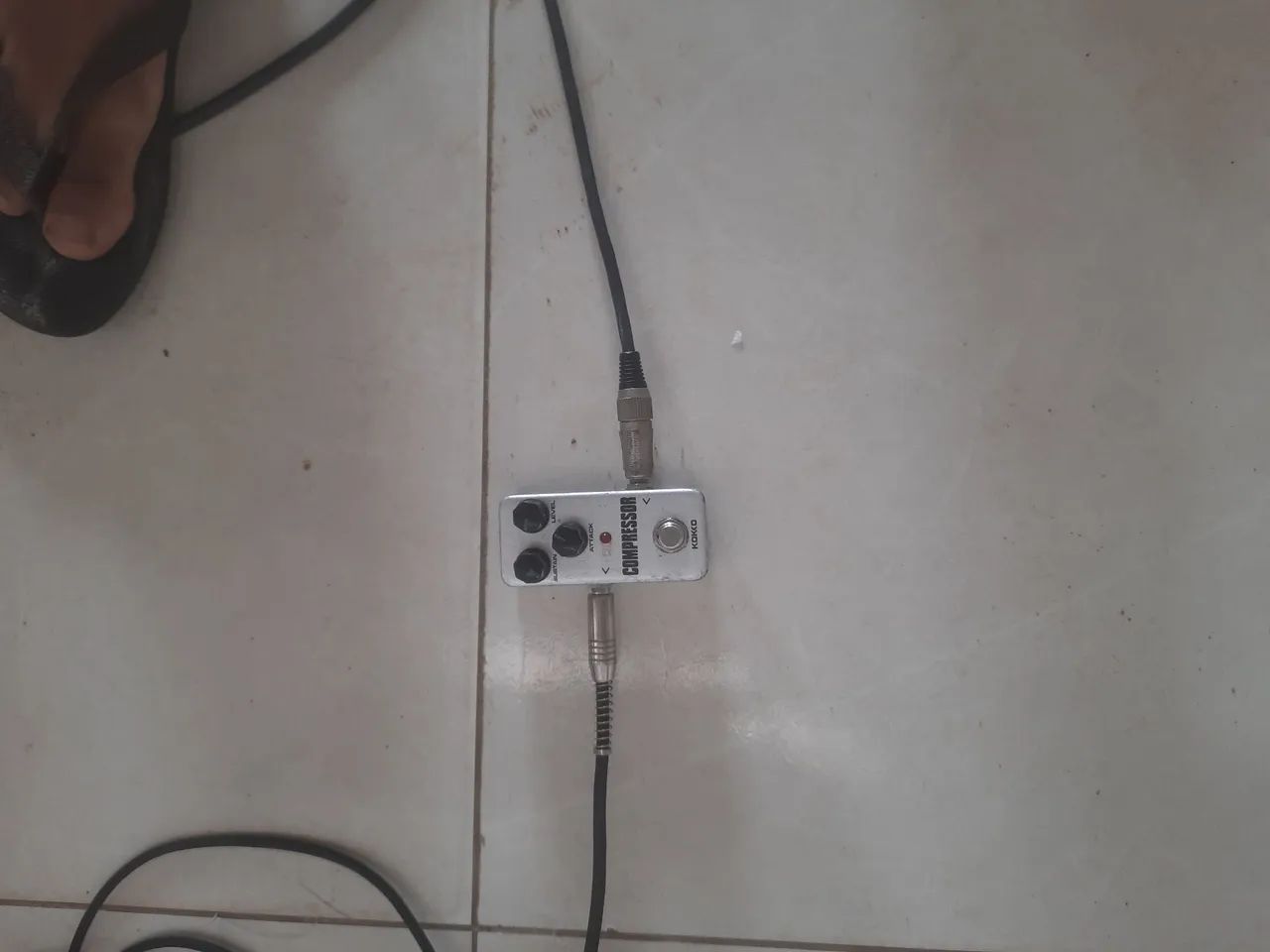 Pedal compressor e austaine