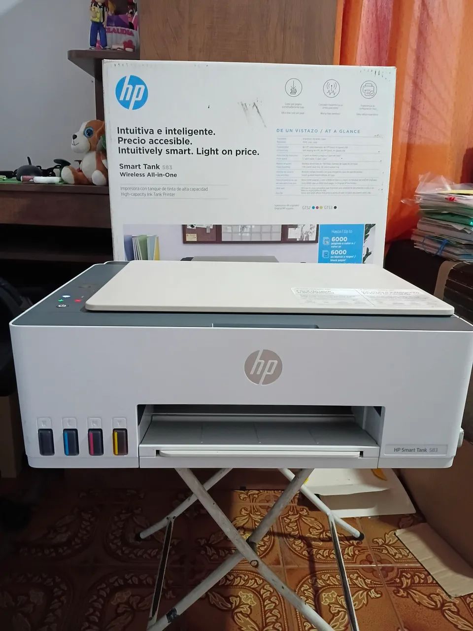 Impressora hp smart tank 583 (com defeito)