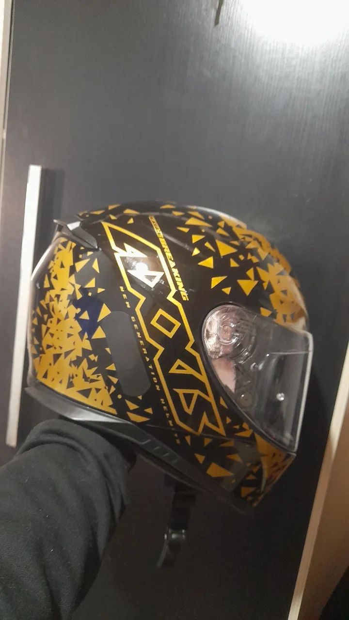 Capacete para moto Axxis Eagle Breaking  - Foto 2