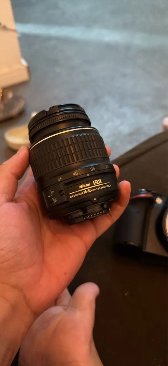 Troco nikon d3200 e d40 - Foto 2
