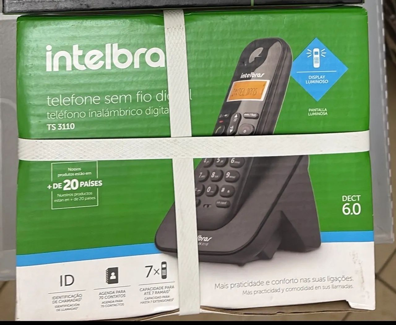 DOIS TELEFONES FIXOS SEM FIO - Foto 2