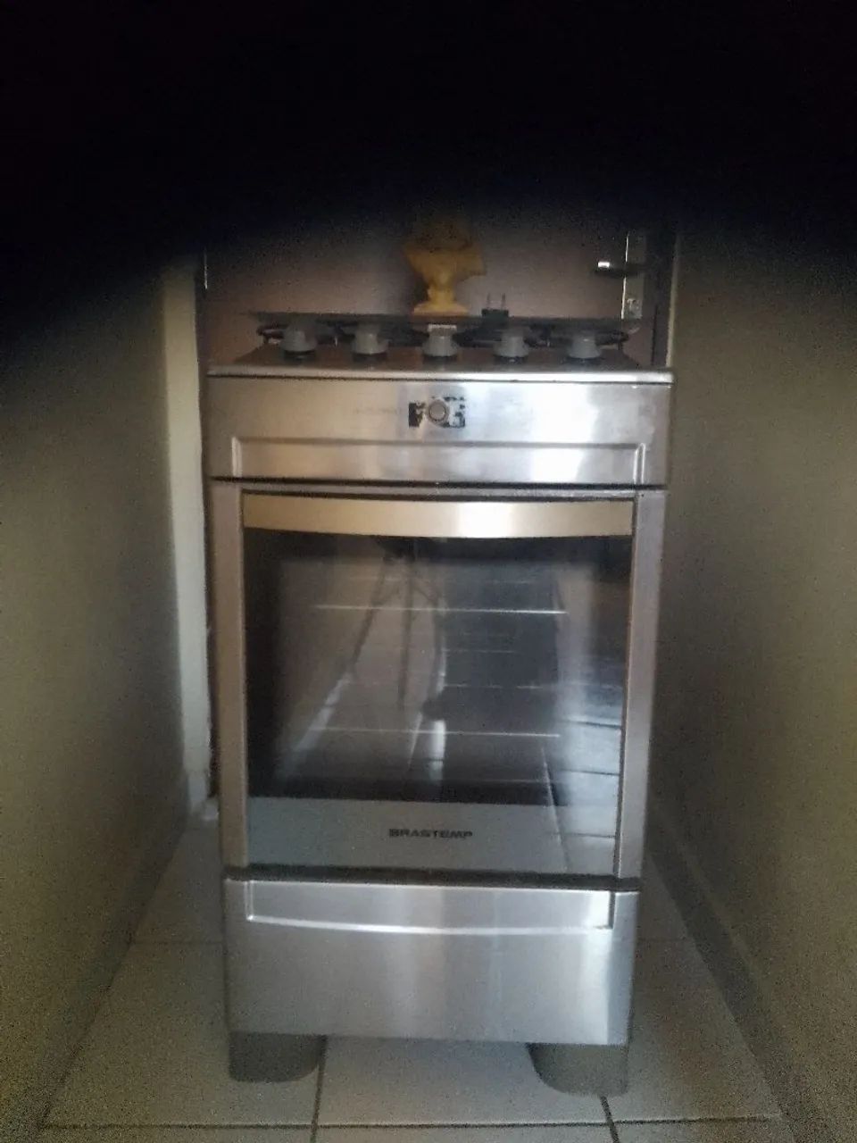 Fogão inox 4 bocas