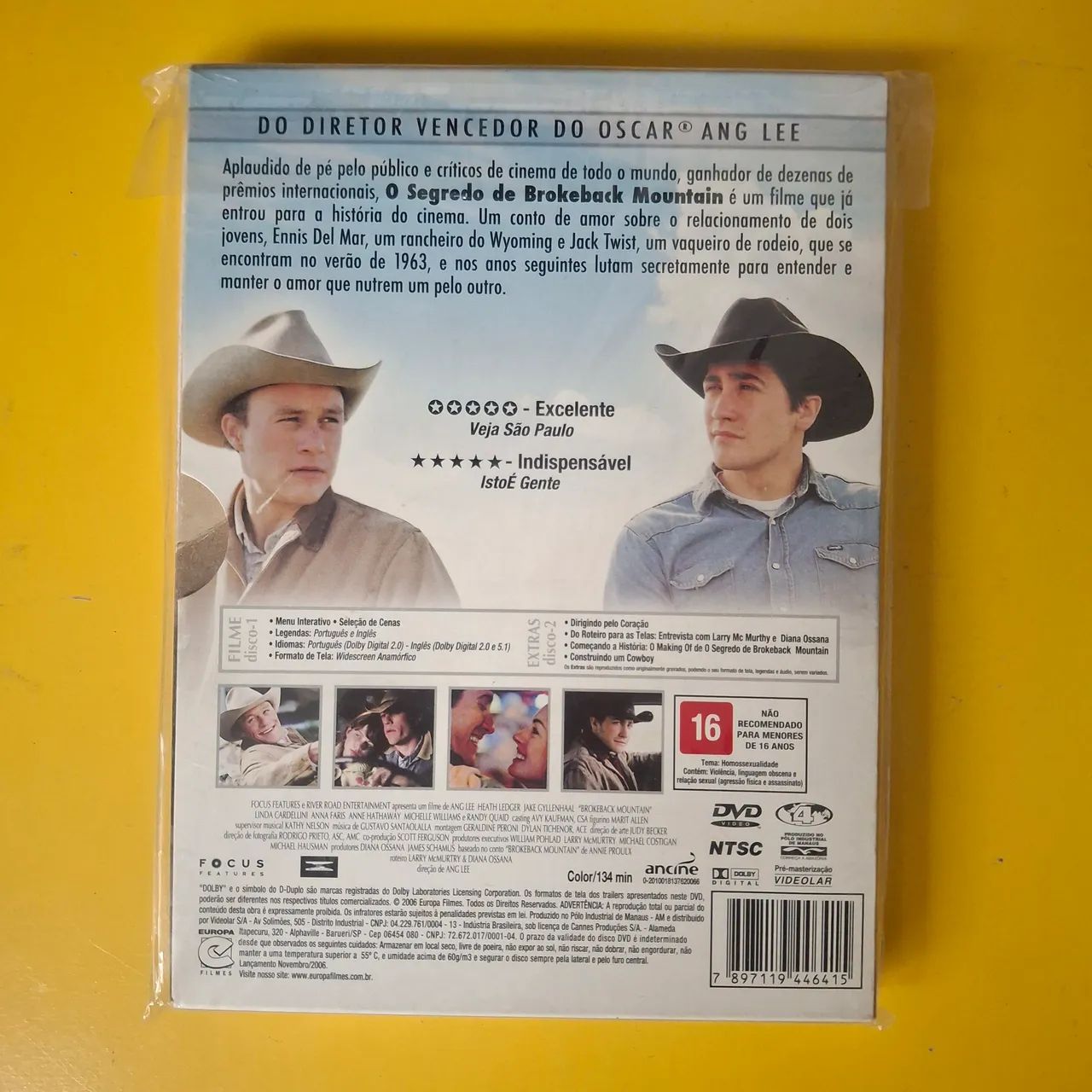 Dvd O segredo de Brokeback Mountain (duplo) - Foto 2