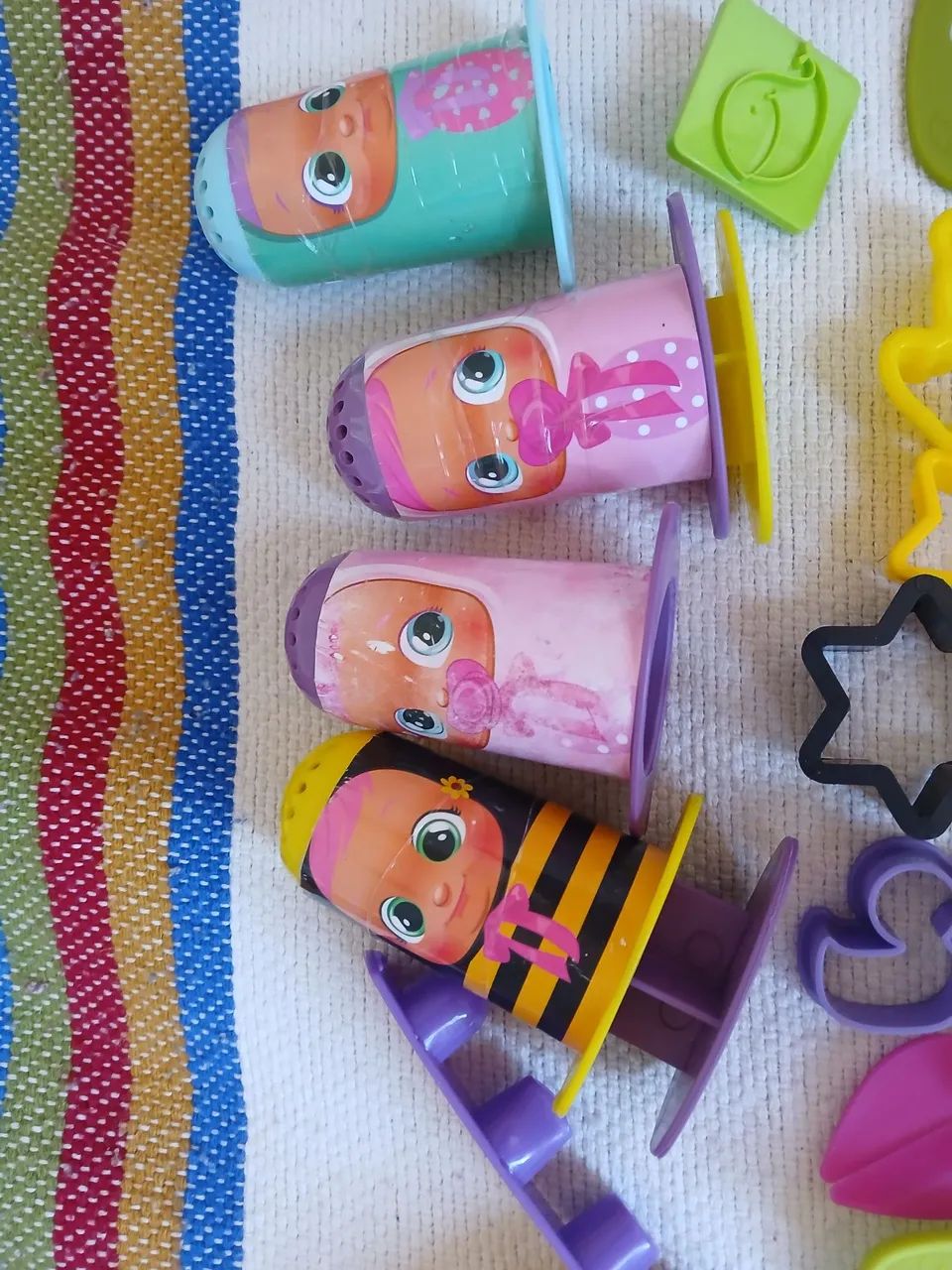Kit brinquedo usado para massinha de modelar  - Foto 2