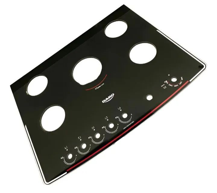 Tampa de vidro de fogão Dako 5 bocas  - Foto 3