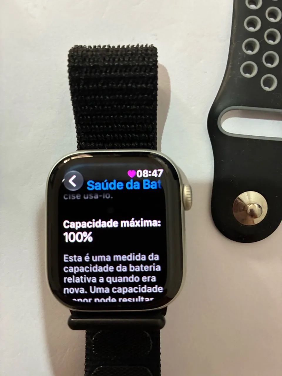 Apple Watch série 11 24mm prata - Foto 2