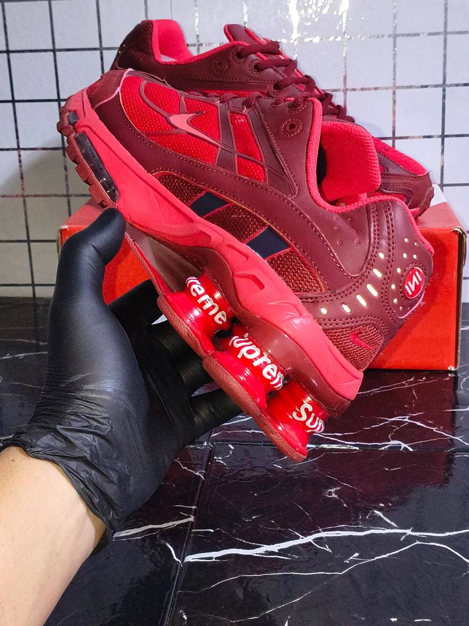【チョンプー NIKE SHOX SUPREME X IMPORTADO QUATRO MOLAS (41) - Calçados - Souza