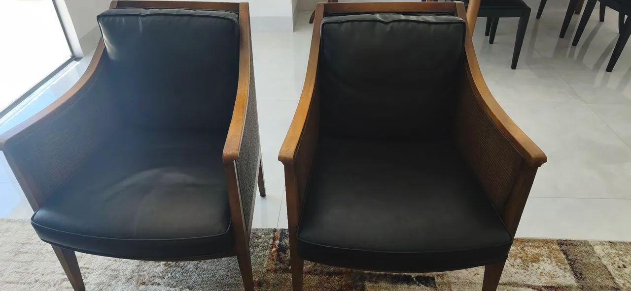 Poltronas em madeira  - Foto 4