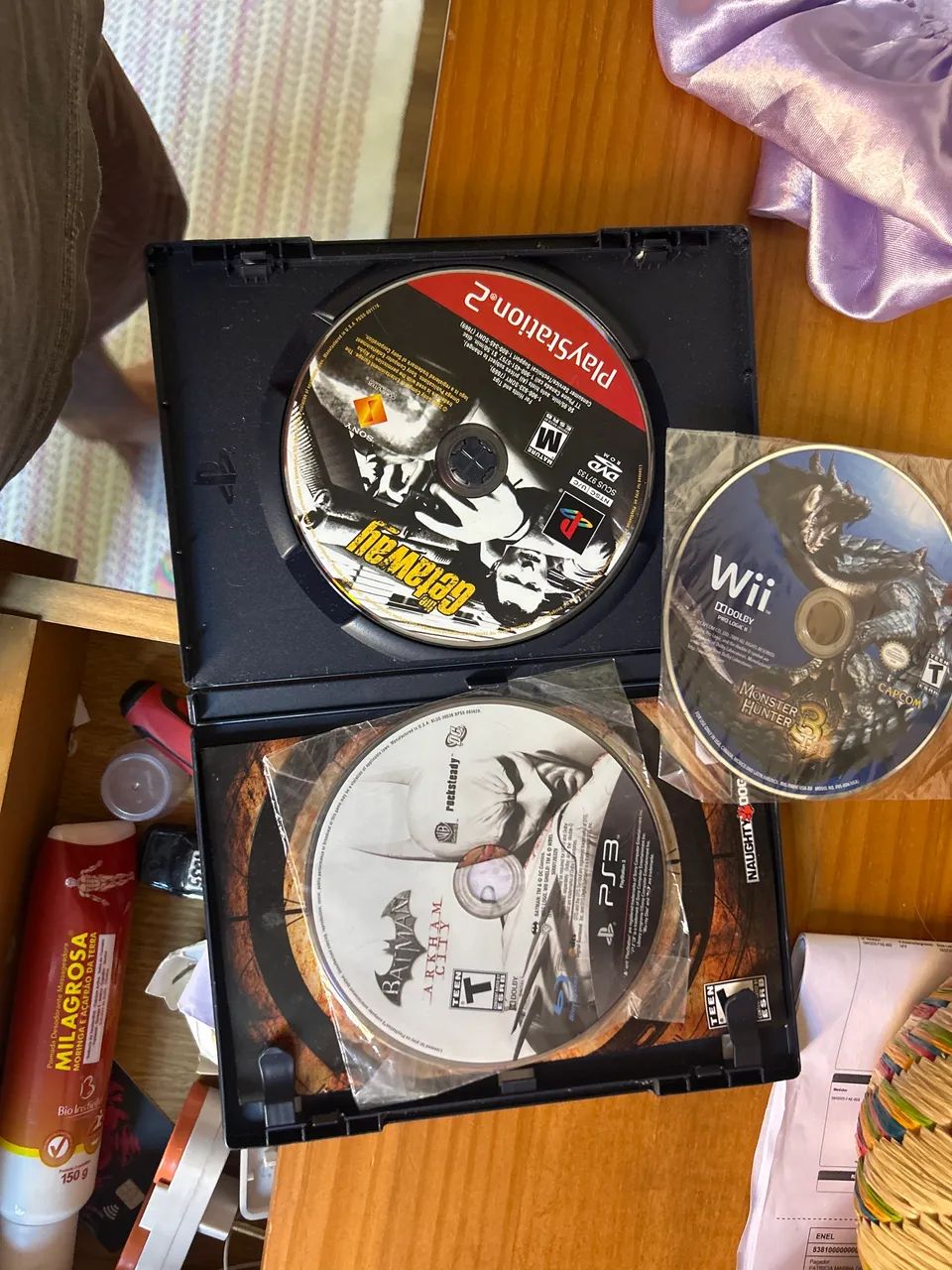 3 jogos ps2 Wii ps3 - Jogos de Vídeo Game - Cascata Guarani