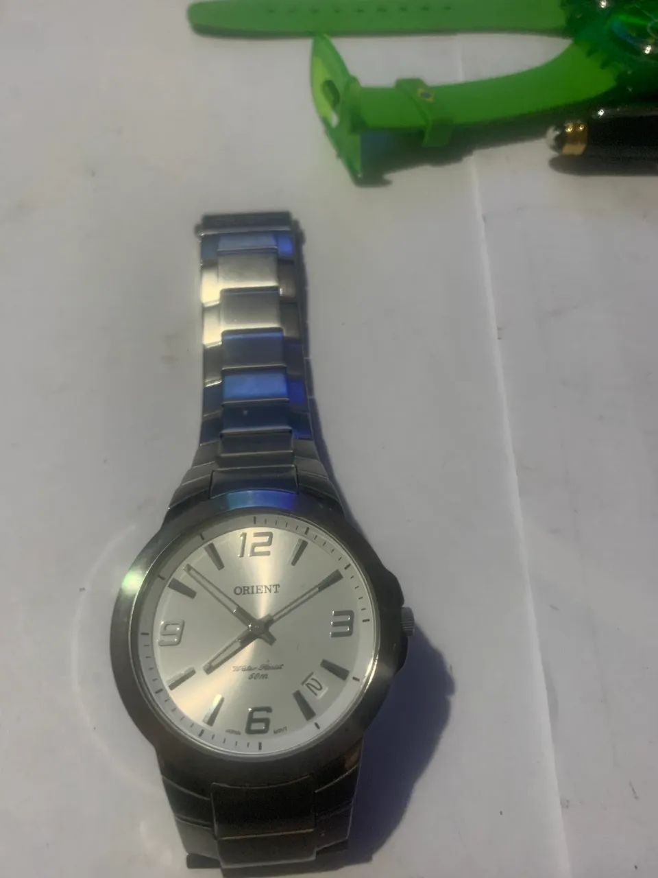 relógio Orient na imagem é o modelo masculino MBSS1297