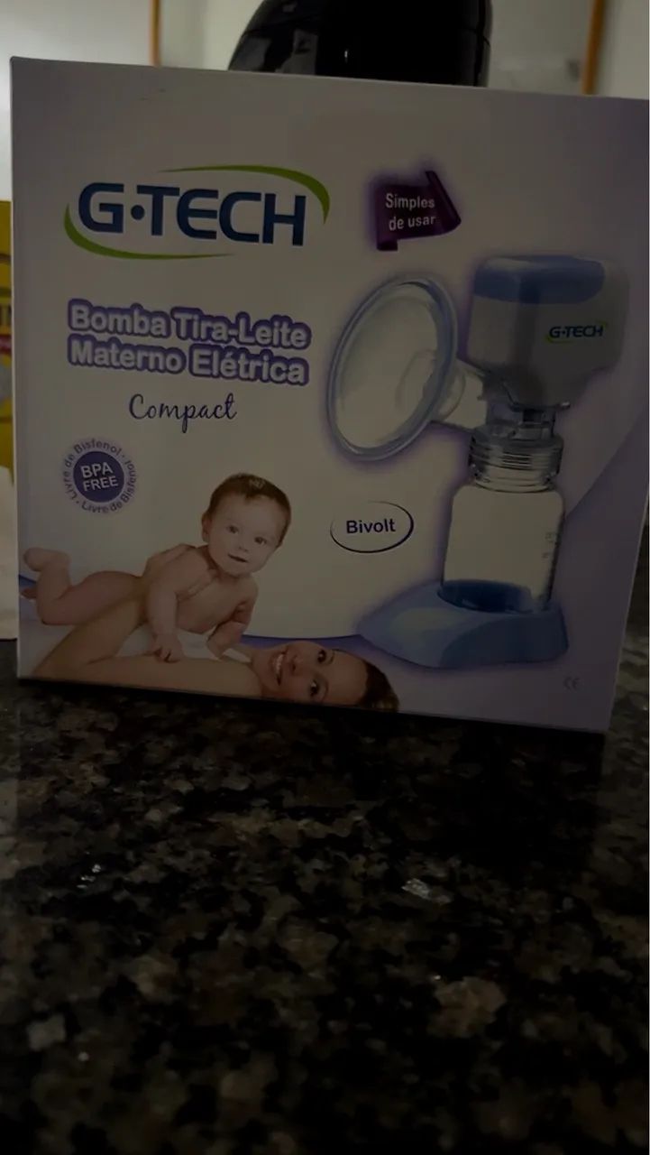 Bomba tira-leite elétrica 