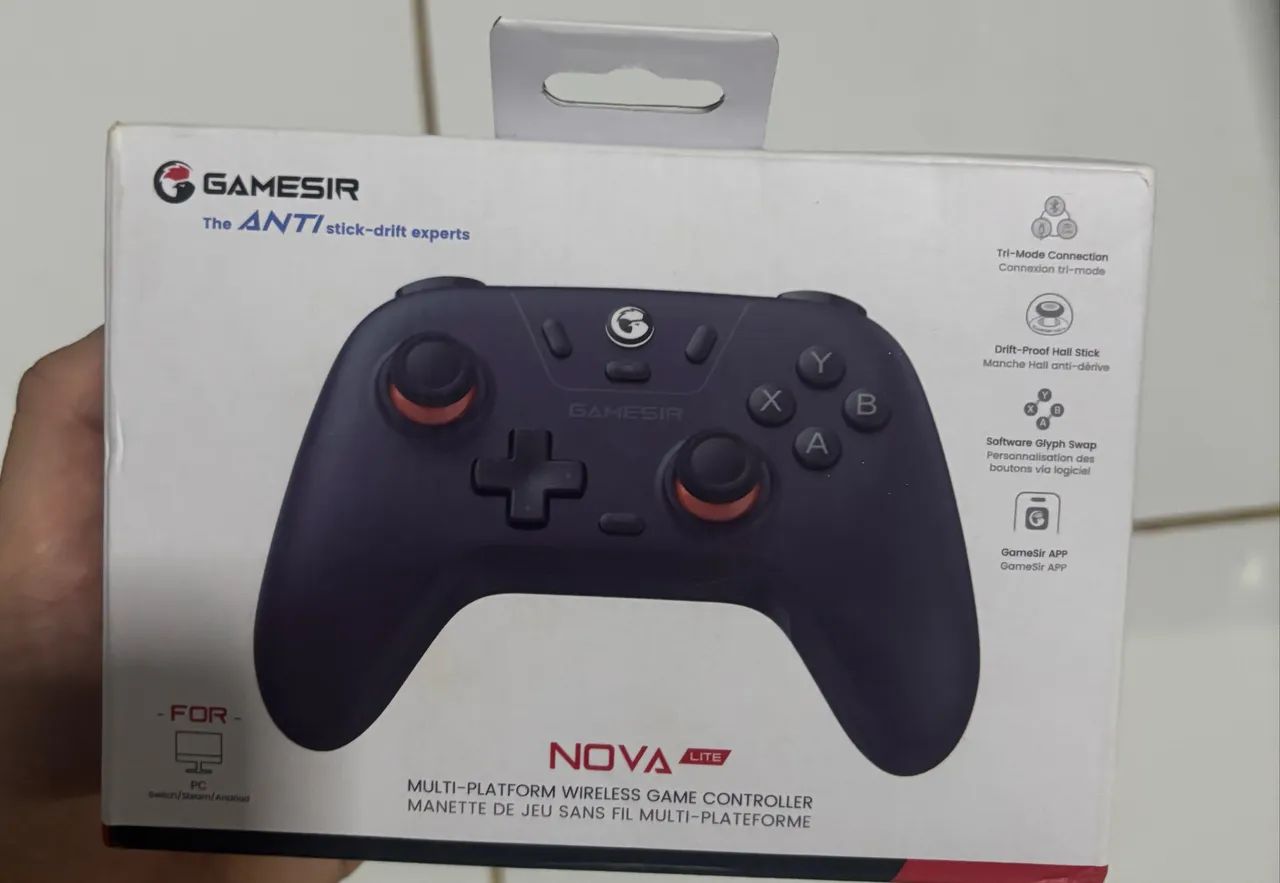 Controle Gamesir Sem fio, P/ pc, Switch, Android, iOS  - Foto 2