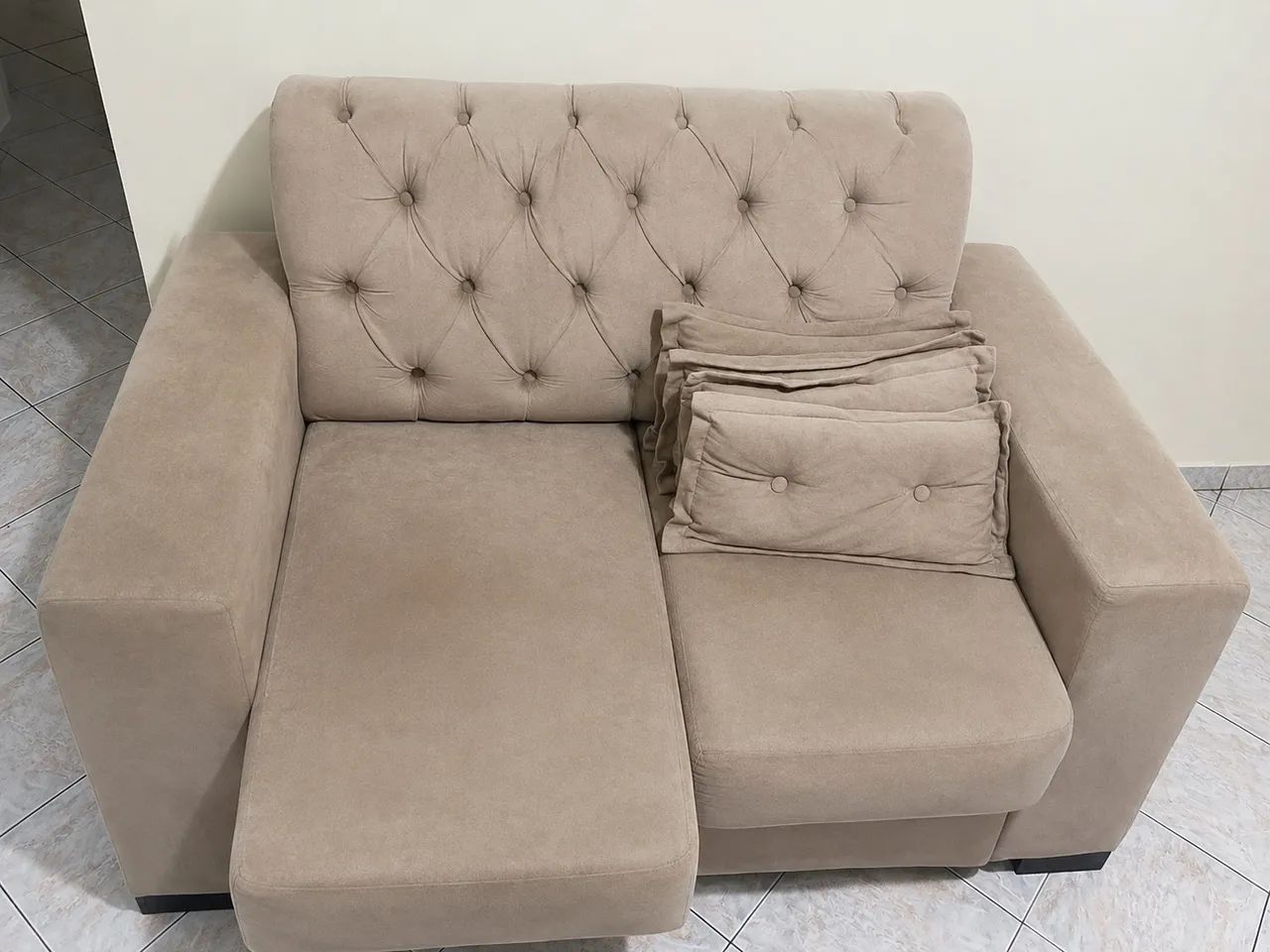 Sofá reclinável 