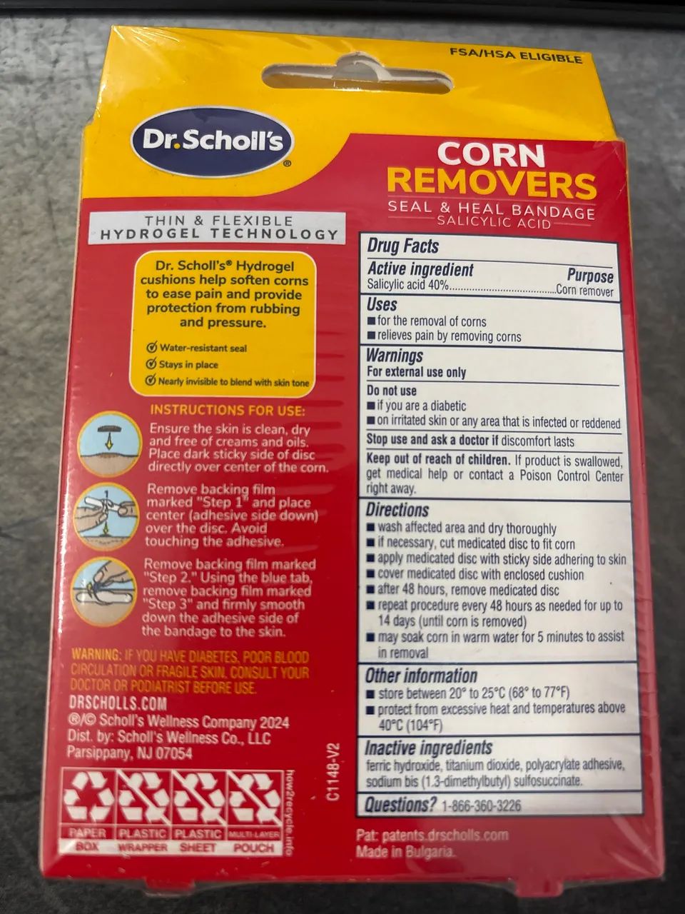 Dr Scholls Corn Remover Removedor de Milho dos Pes - Foto 3