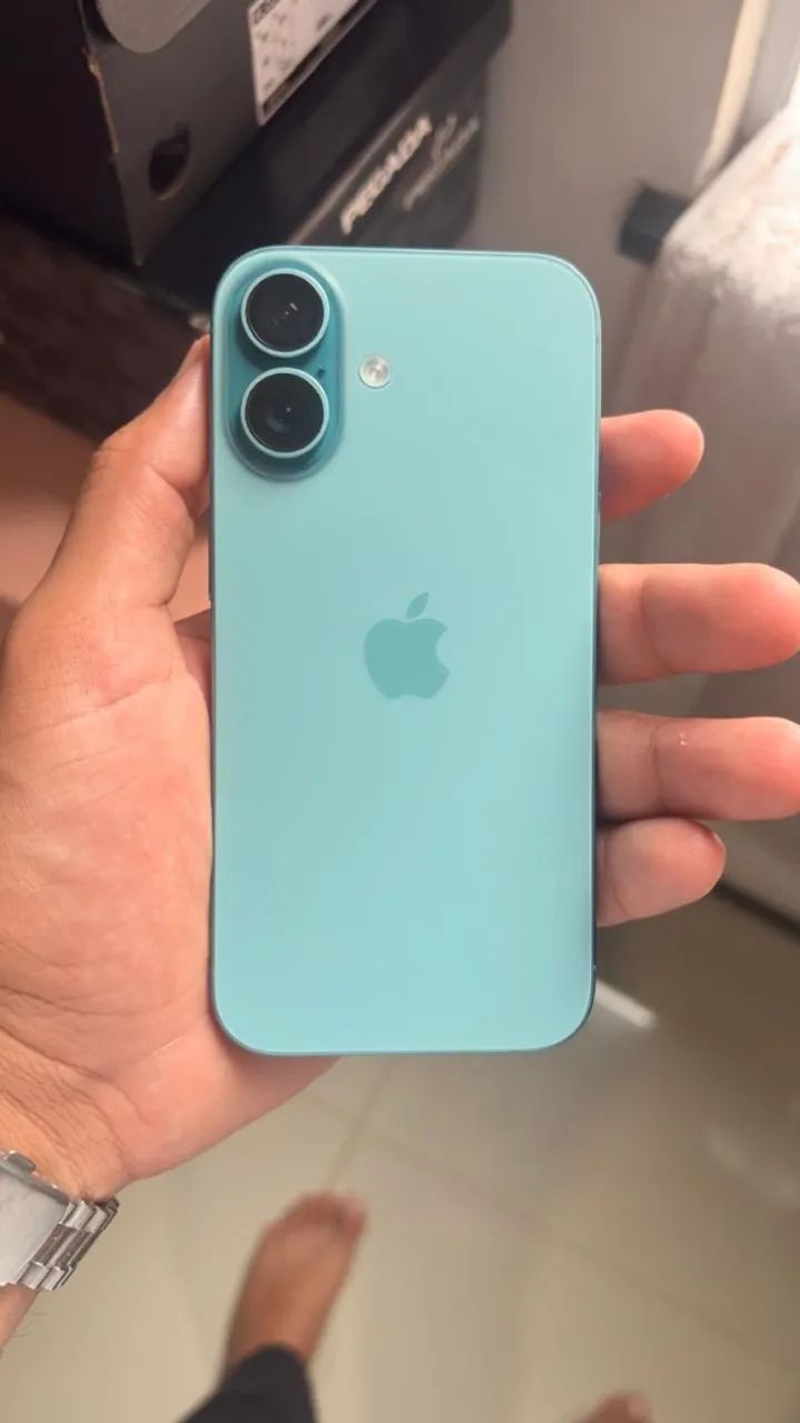 Iphone 16 128GB Bateria:97% com garantia até Novembro - Celulares