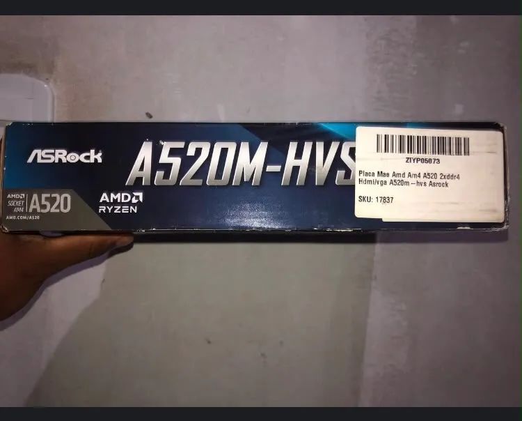 Placa mãe a520m-AsRock - Foto 3