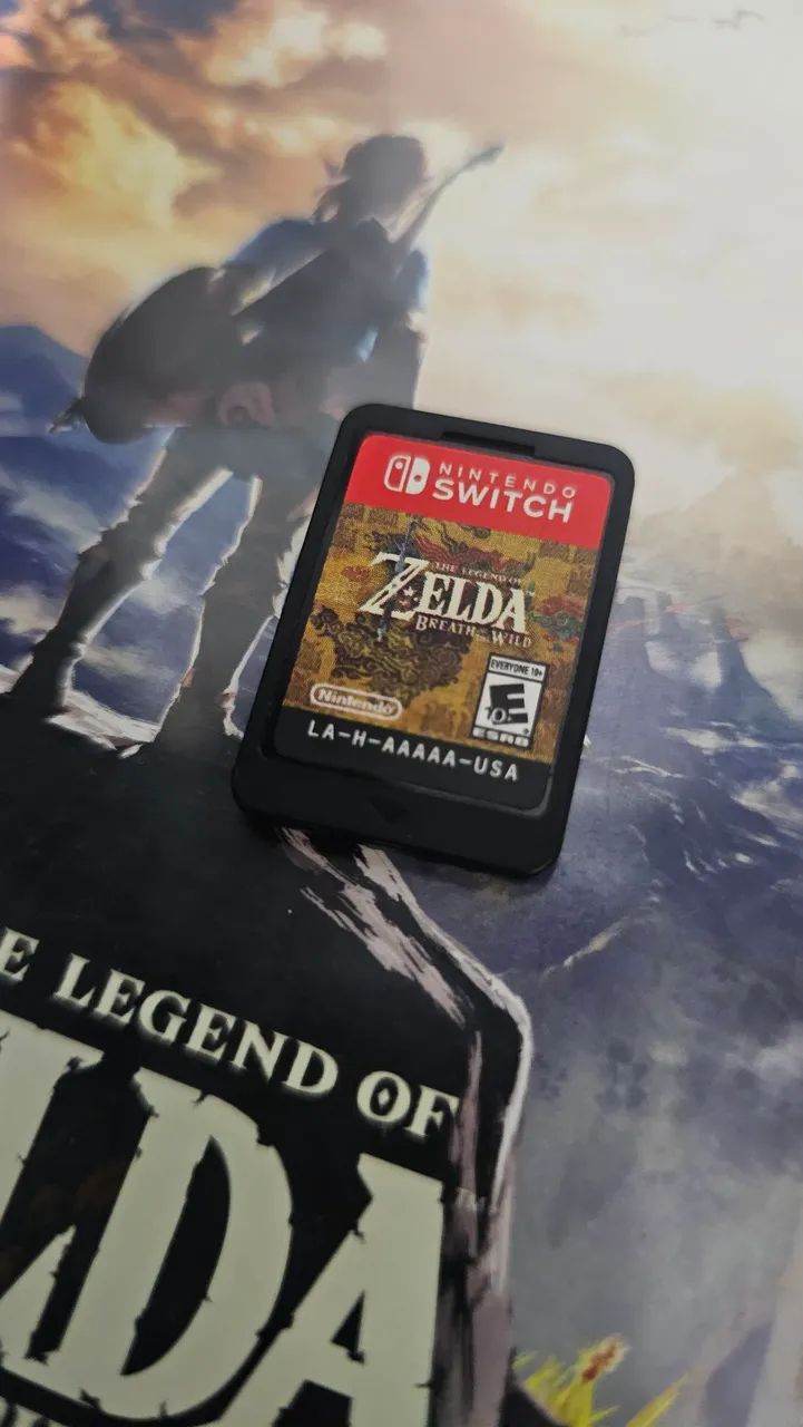 Jogo Legend of Zelda Breath of the Wild Nintendo Switch Usado - Foto 3