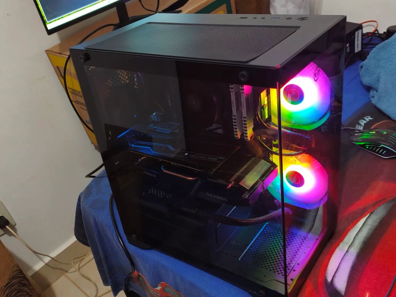Pc Ryzen 5 5500 Rx 7600  - Foto 2