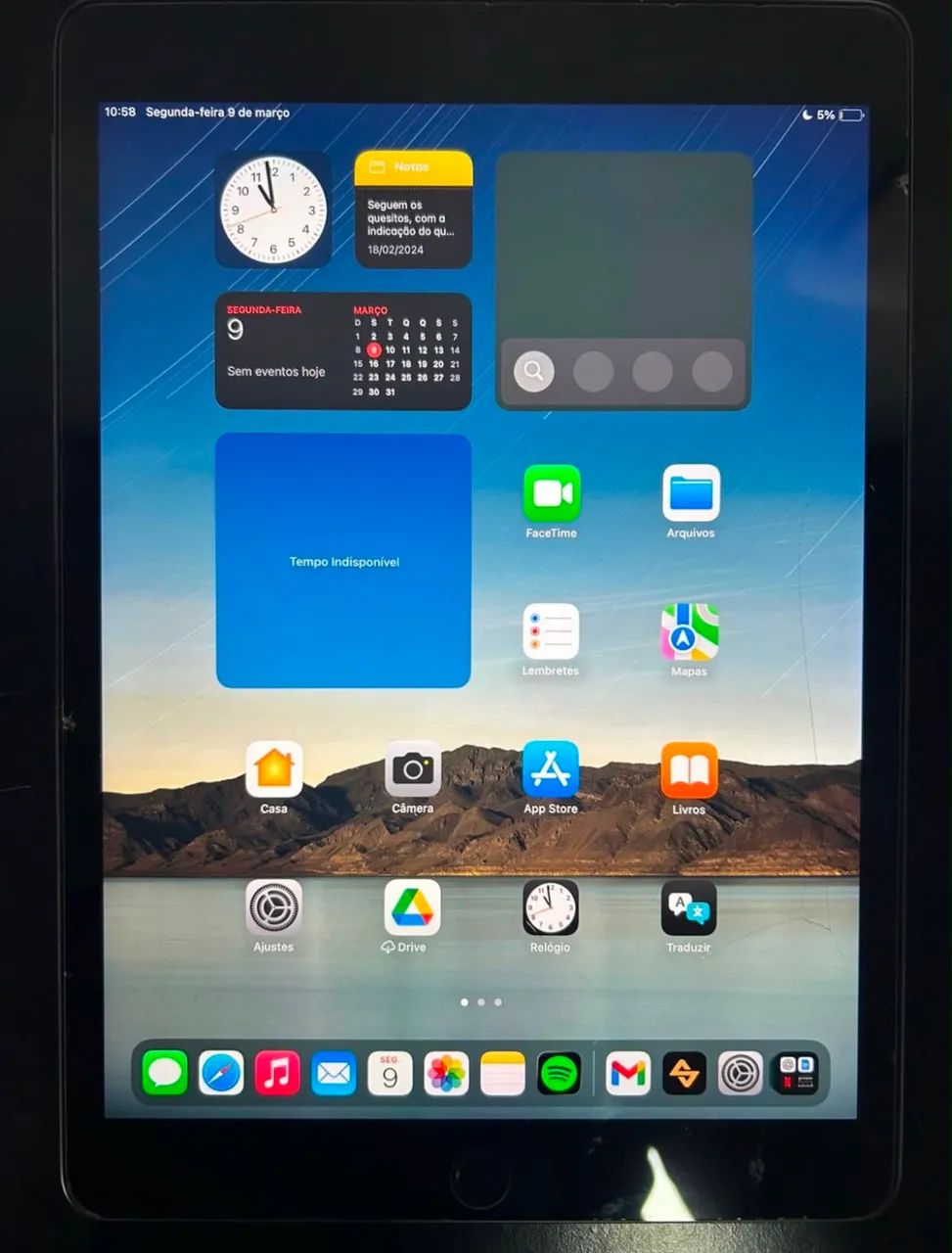 iPad 9a Geração 64GB + Teclado Bluetooth + Caneta WB - Completo - Foto 3