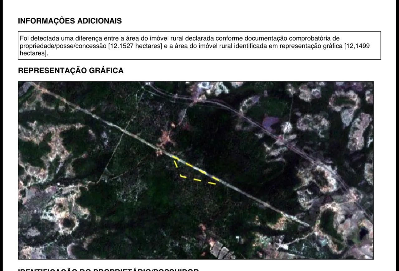 Terreno 12 Hectares Escriturado com LUA E ASV - Foto 3