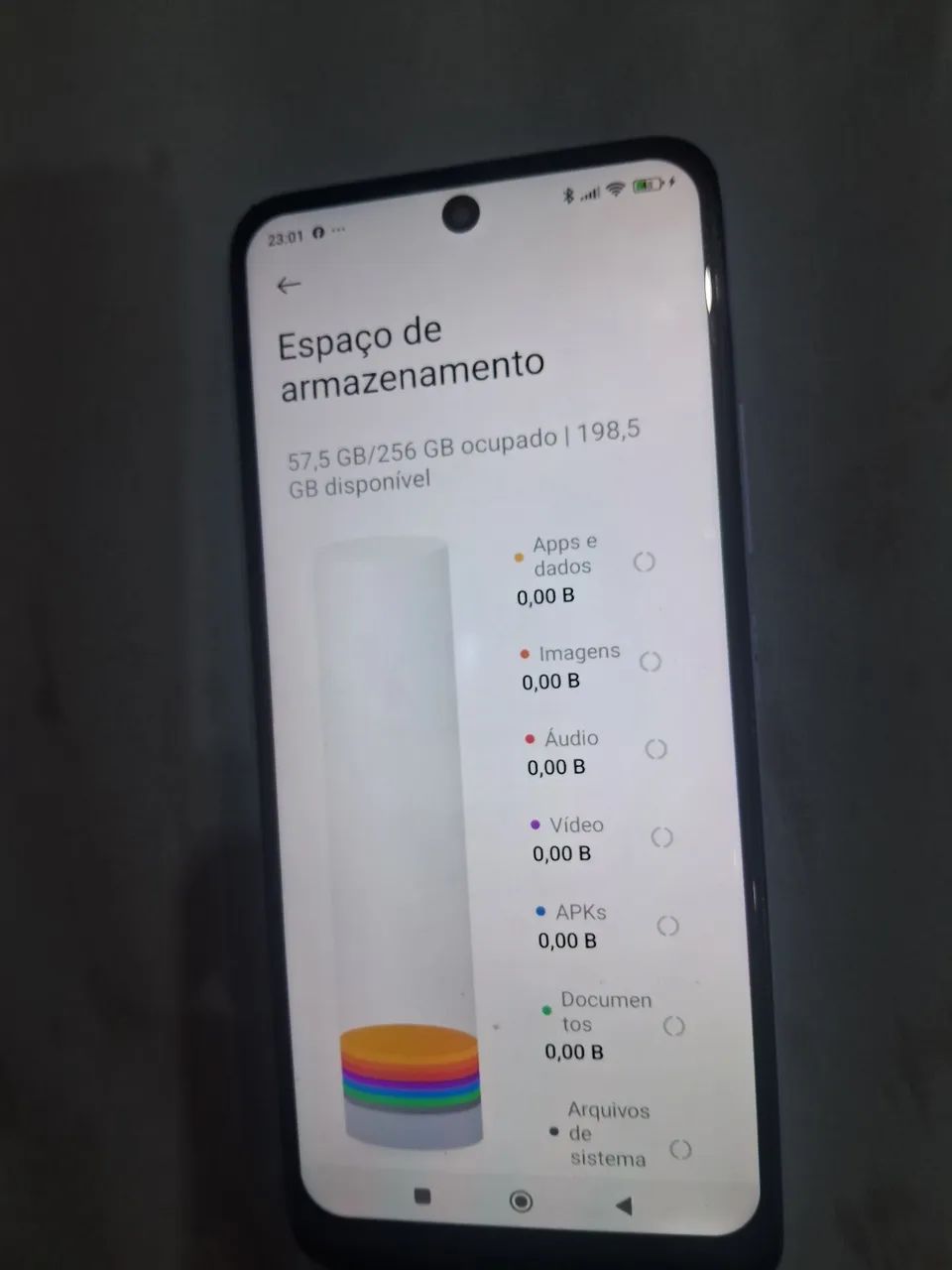 Smartphone xiaomi redmi 12 256gb 8+4 de ram usado - Foto 4