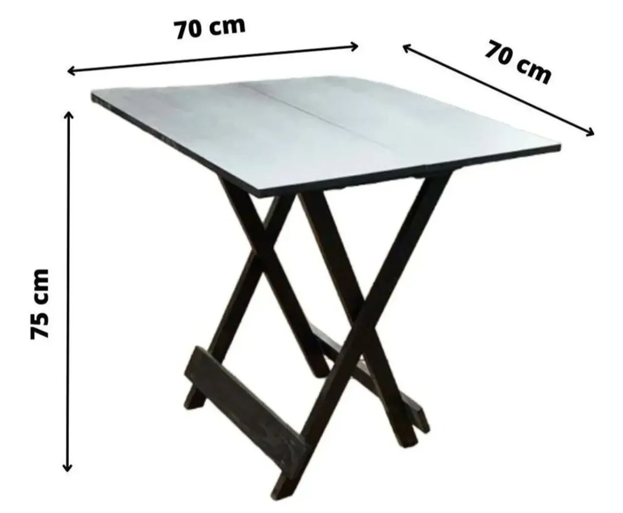 Mesa de madeira dobrável  - Foto 5