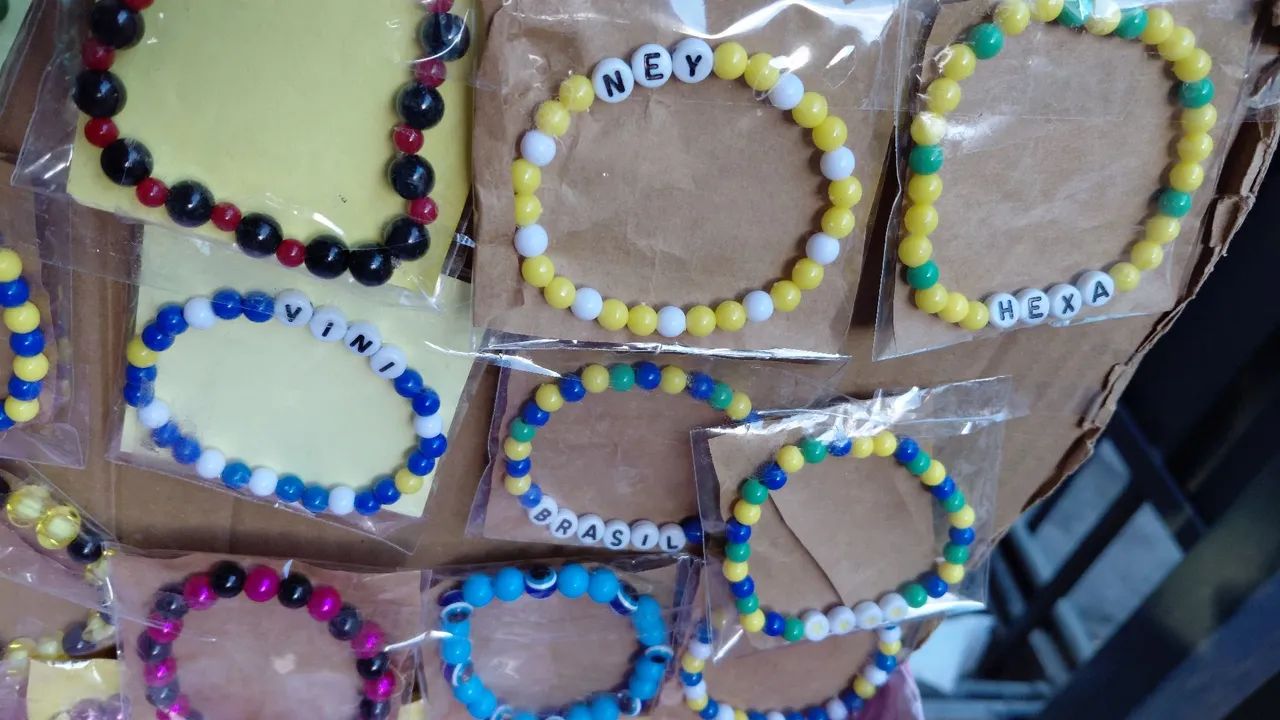Pulseiras do brasil copa do mundo