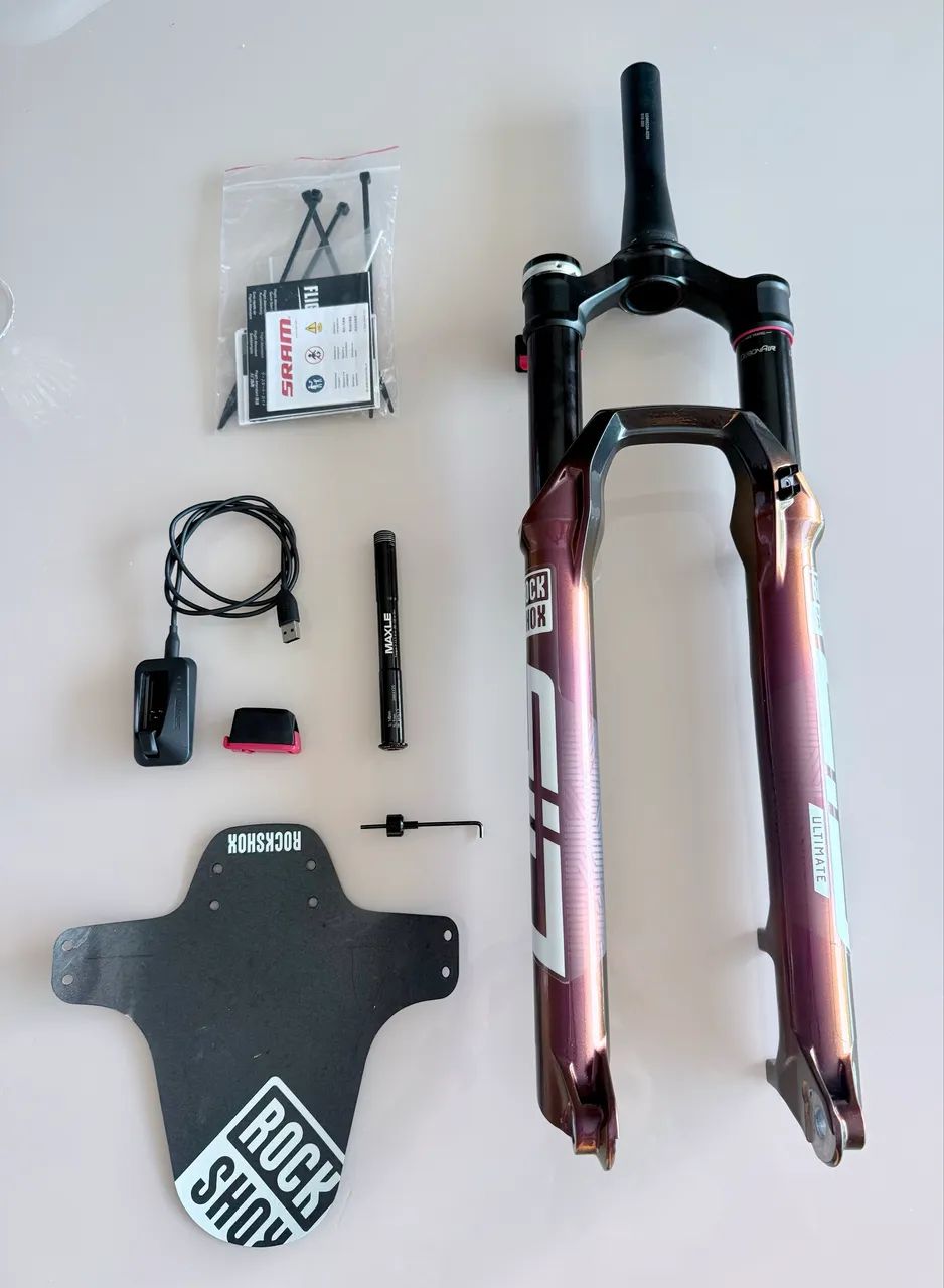 Suspensão Rockshox SID Ultimate 35 120mm Fligth Attendant
