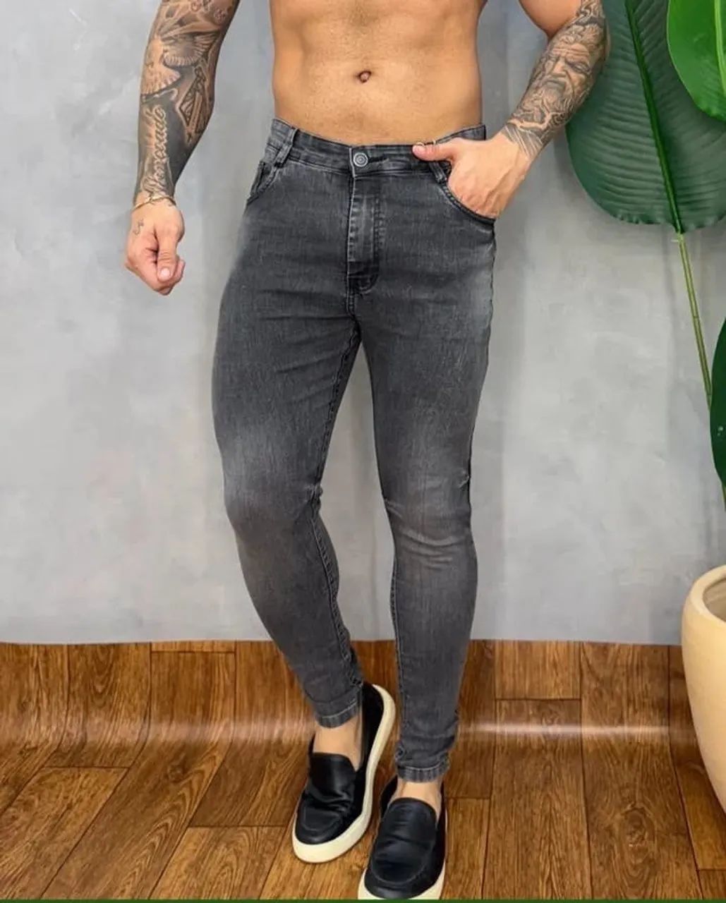 Calça jeans Jogador  - Foto 5