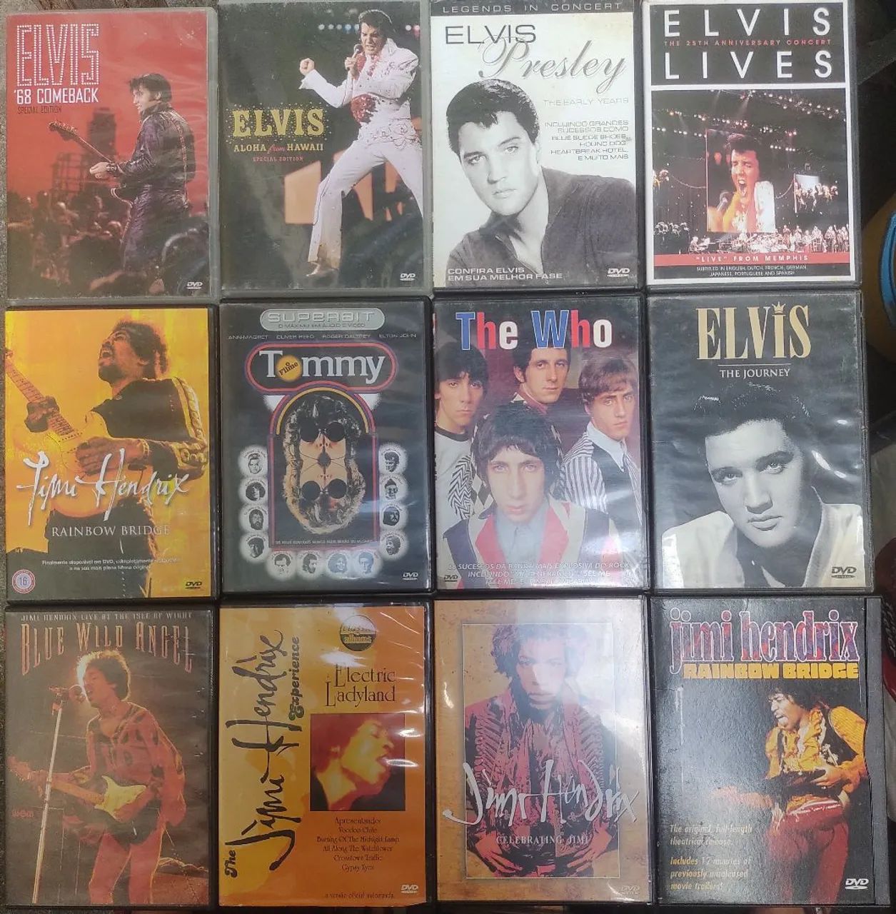 Coleção de DVDs Diversos
